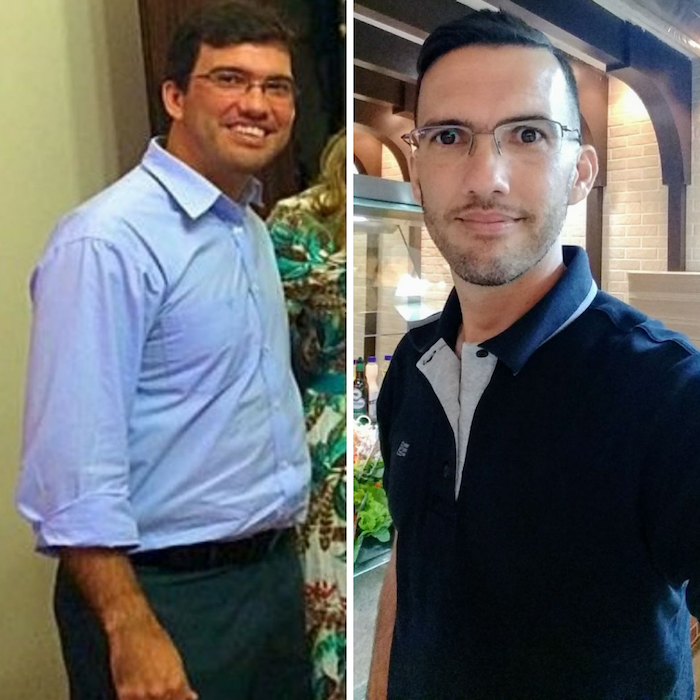 João, antes e depois