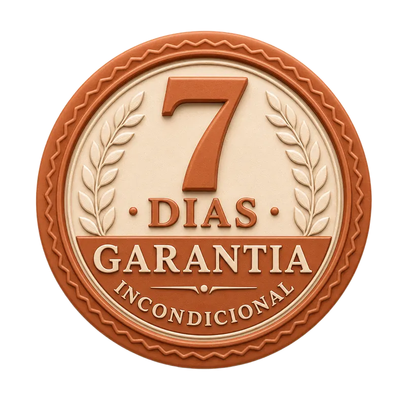 Garantia incondicional de 7 dias